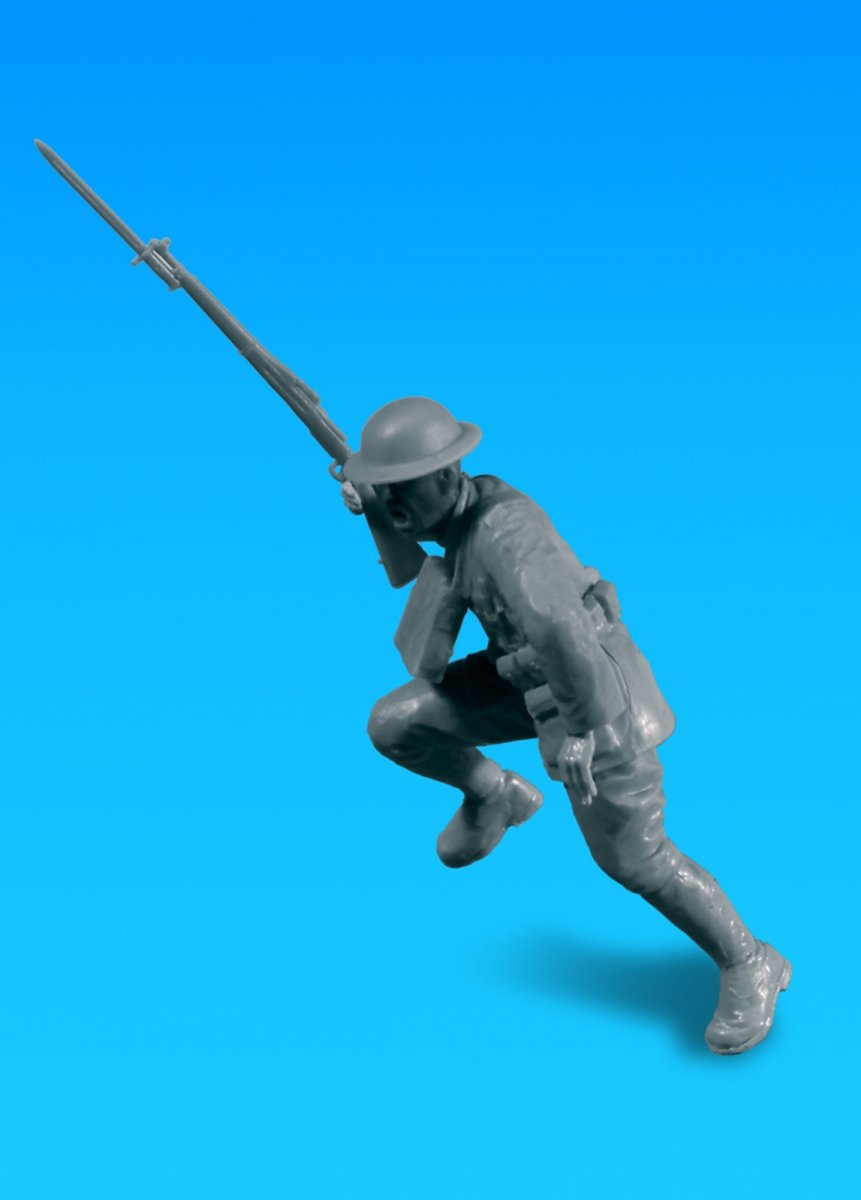 ICM 35693 US Infantry (1918) (4 figures) 1/35 – zdjęcie 3