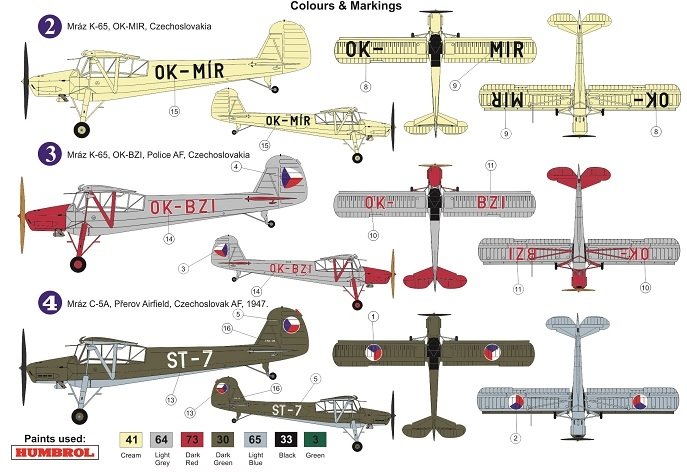 AZ Model AZ7637 Mraz K-65/C-5 &amp;quot;Cáp&amp;quot; &amp;quot;In Czechoslovak Service&amp;quot; 1/72 – zdjęcie 2