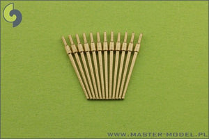 Master SM-700-028 Italian 90 mm/50 (3.5in) Model 1939 barrels (12pcs) - Littorio and Duilio classes
