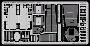 Eduard 32520 F-105G interior 1/32 TRUMPETER