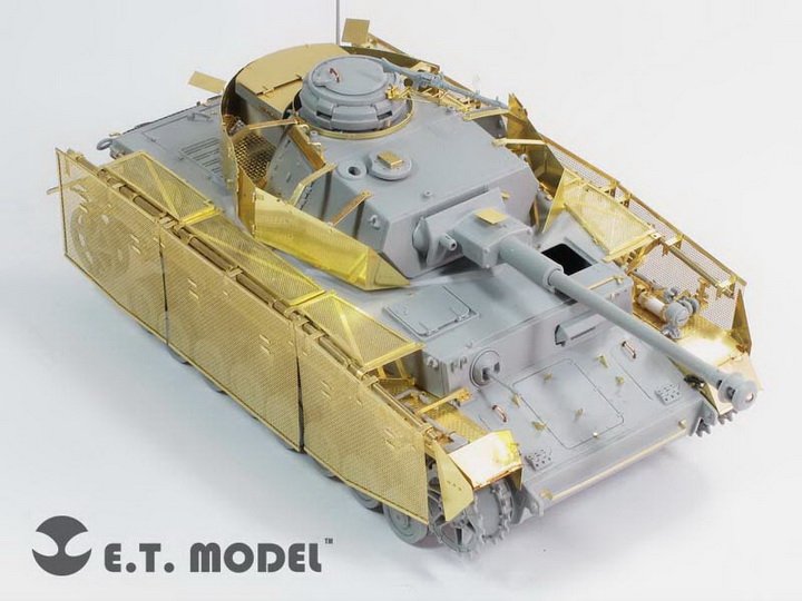E.T. Model E35-091 WWII German Pz.Kpfw.IV Ausf.J Schurzen(Late version) (For DRAGON Smart Kit) 1/35 – zdjęcie 5
