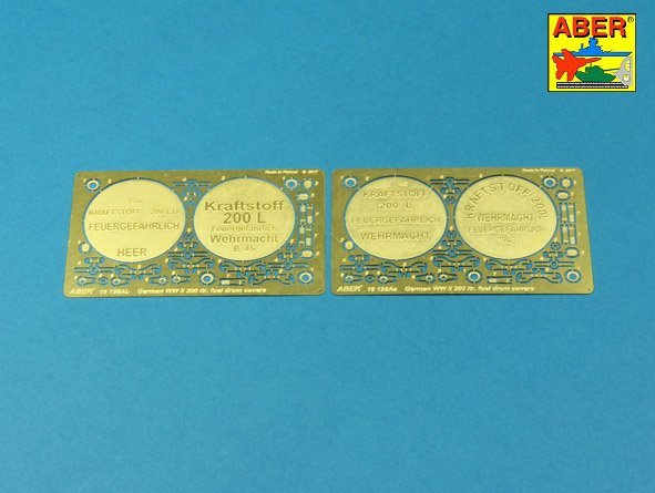 Aber 16158A German WW II 20L Jerry Can closings &amp;amp; 200L fuel drum covers (choice A) 1/16 – zdjęcie 4