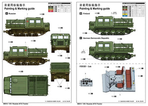 Trumpeter 09514 Russian AT-S Tractor 1/35 – zdjęcie 4
