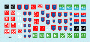 Star Decals 35-972 British Guards Armoured Division 1/35 – zdjęcie 2