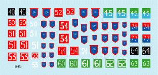 Star Decals 35-972 British Guards Armoured Division 1/35 – zdjęcie 2