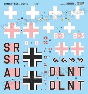 Special Hobby 48170 Siebel Si 204D &amp;#39;German Transport and Trainer Plane&amp;#39; 1/48 – zdjęcie 2