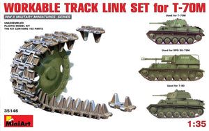 MiniArt 35146 Workable Track Link Set for T-70M 1/35
