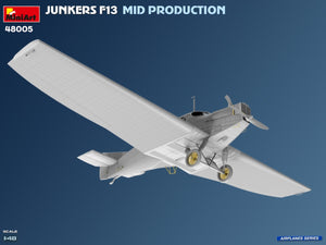 MiniArt 48005 Junkers F13. Mid Prod. German, Polish, Swiss Service 1/48 – zdjęcie 5