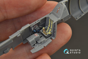 Quinta Studio QD72037 Bf 109 G-6 3D-Printed &amp;amp; coloured Interior on decal paper (Tamiya) 1/72 – zdjęcie 11