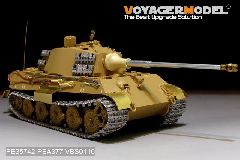 Voyager Model PE35742 WWII German King Tiger (Hensehel Turret)（For TAMIYA） 1/35 – image 3