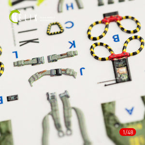 KELIK K48056 F-4G INTERIOR 3D DECALS FOR MENG KIT 1/48 – image 8