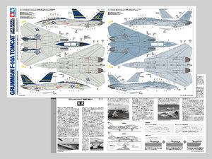 Tamiya 61122 Grumman F-14A Tomcat (Late Model) Carrier Launch Set 1/48 – zdjęcie 27