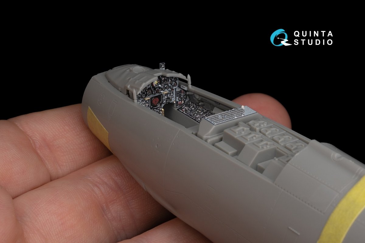 Quinta Studio QD48225 CF-104 Early 3D-Printed &amp;amp; coloured Interior on decal paper ( Kinetic ) 1/48 – zdjęcie 7