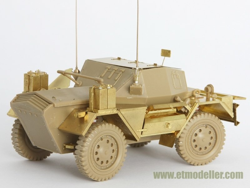 E.T. Model E35-001 WWII British scout car DINGO Mk.II For TAMIYA 35018 1/35 – zdjęcie 3