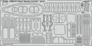 Eduard 48820 EMB-314 Super Tucano exterior HOBBY BOSS 1/48 – zdjęcie 2