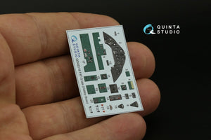 Quinta Studio QD48318 F4F-3 late 3D-Printed &amp;amp; colored Interior on decal paper (Hobby Boss) 1/48 – image 4
