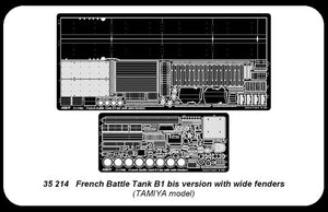 Aber 35214 Char de combat français version B1 bis avec ailes larges (1/35) – image 6
