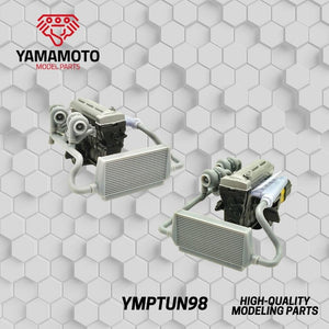 Yamamoto YMPTUN98 2JZ Twin Turbo Kit for Tamiya 24123 1/24 – image 4