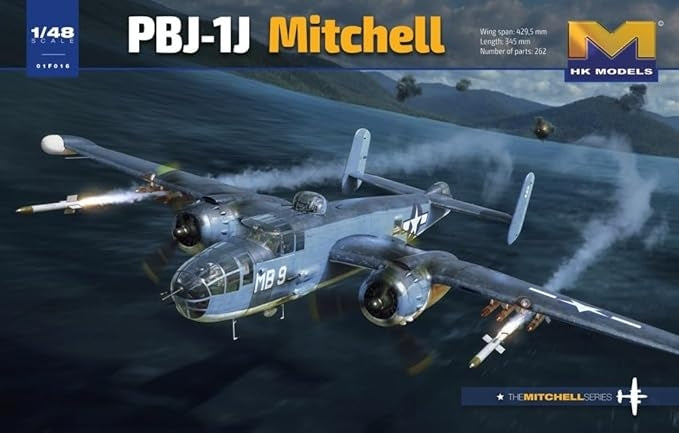 HK Models 01F016 PBJ-1J Mitchell 1/48 – image 2