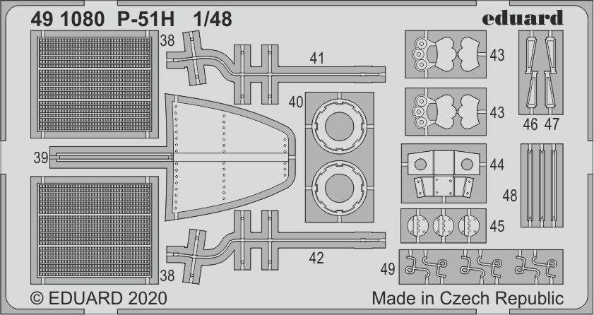 Eduard 491080 P-51H 1/48 MODELSVIT – zdjęcie 2
