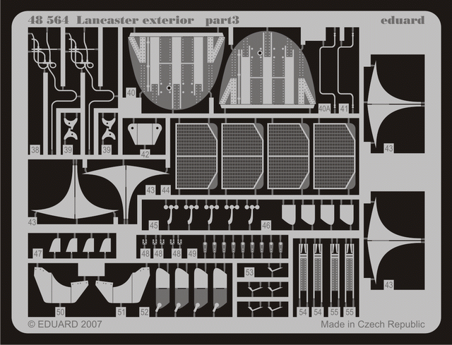 Eduard 48564 Lancaster exterior 1/48 (TAMIYA) – zdjęcie 3