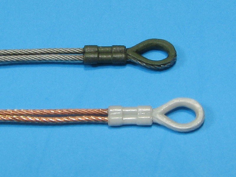Eureka XXL ER-3546 Towing cable for Mark IV for WWII British Tanks and SPGs 1/35 – immagine 4