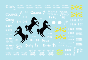 Star Decals 35-933 11th Cavalry in Vietnam and Cambodia 1 1/35 – zdjęcie 2