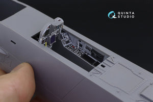 Quinta Studio QD32101 F/A-18C Early 3D-Printed &amp;amp; coloured Interior on decal paper (for Academy kit) 1/32 – zdjęcie 3