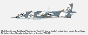 Airfix 04057A Hawker Siddeley Harrier GR.1/AV-8A 1/72 – zdjęcie 3
