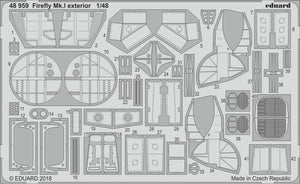 Eduard 48959 Firefly Mk. And exterior TRUMPETER 1/48