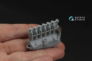 Quinta Studio QP32022 DAIMLER-MERCEDES D.III Electrical wiring, for Roland C.II, Albatros D.I-V, Pfalz D.III/D.XII, Junkers D.1 etc (Wingnut Wings, Roden) 1/32 – zdjęcie 9
