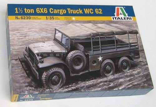 Italeri 6230 1/2 ton 6x6 Cargo Truck WC62 1/35