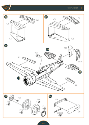 Clear Prop! CP4804 H-75N Hawk ADVANCED KIT 1/48 – zdjęcie 34