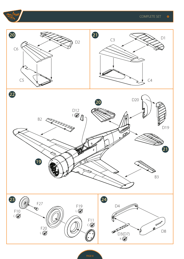 Clear Prop! CP4804 H-75N Hawk ADVANCED KIT 1/48 – zdjęcie 34