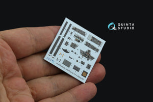 Quinta Studio QD72092 F-4J/S 3D-Printed &amp;amp; coloured Interior on decal paper (Hasegawa) 1/72 – zdjęcie 8