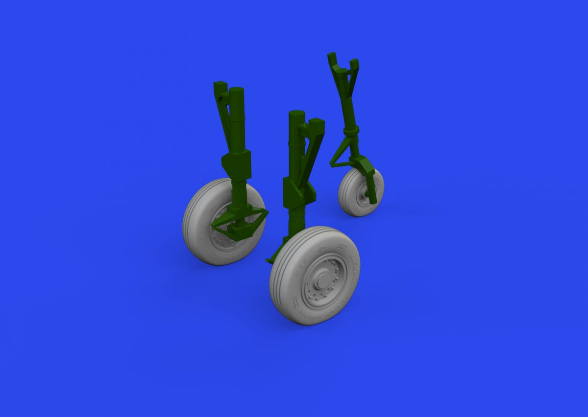 Eduard 648923 A-10C wheels Academy 1/48