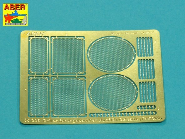 Aber 35G36 Grids for Jagdpanther Ausf.G1 and G2 early (Takom) 1/35