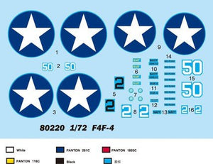 Hobby Boss 80220 F4F-4 Wildcat 1/72 – zdjęcie 3