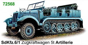 ACE 72568 Sd.Kfz. 6/1 Zugkraftwagen 5t Artillerie 1/72 – image 3