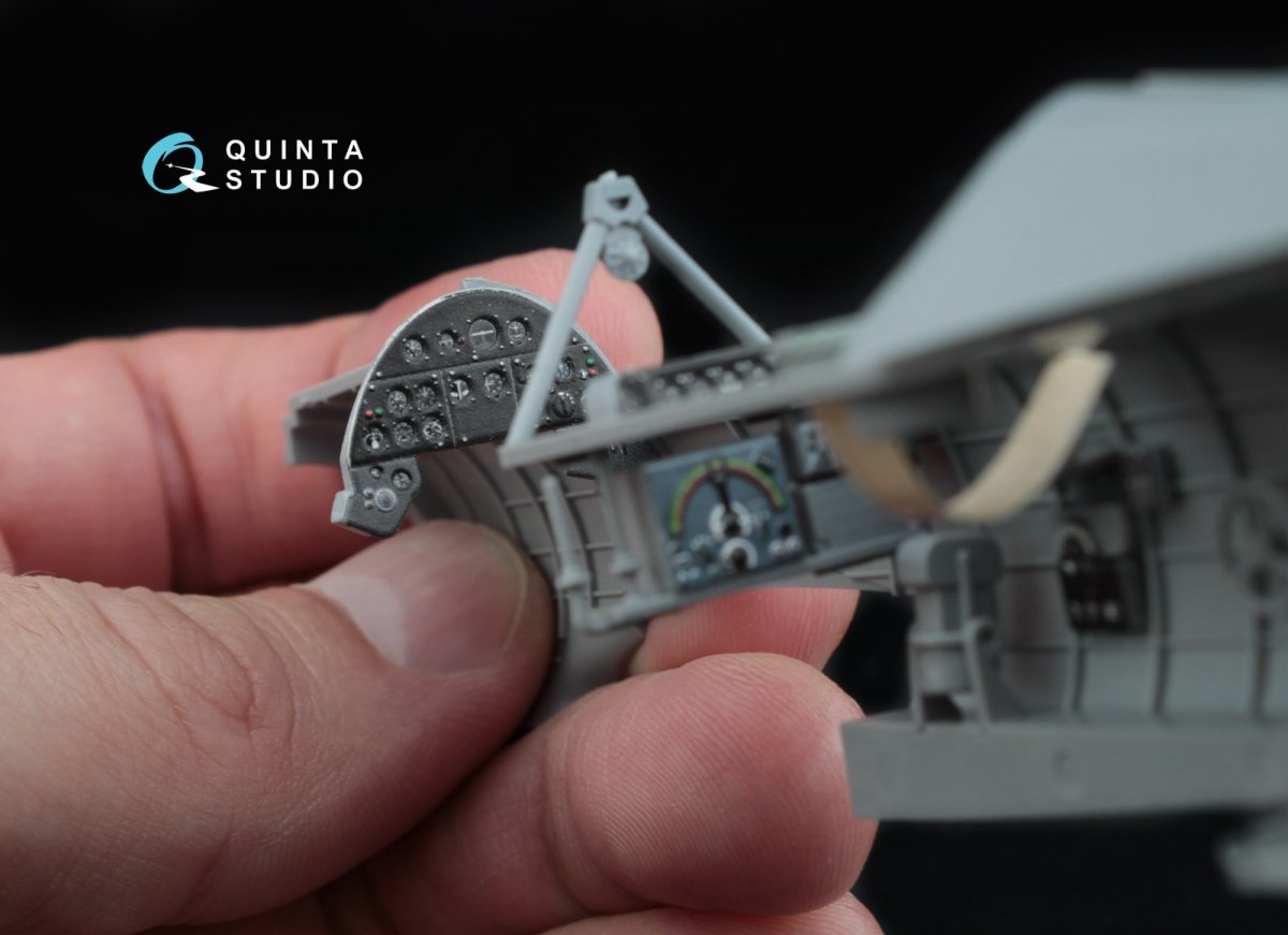 Quinta Studio QD48017 Su-2 3D-Printed &amp;amp; colored Interior on decal paper (for Zvezda kits) 1/48 – image 6