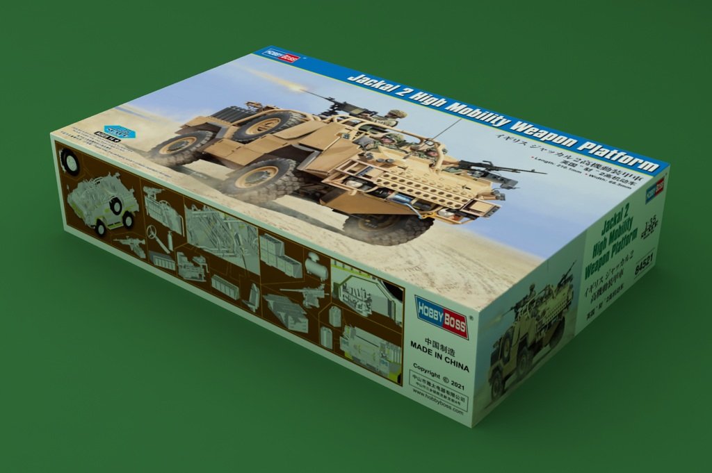 Hobby Boss 84521 Jackal 2 High Mobility Weapon Platform 1/35 – zdjęcie 2
