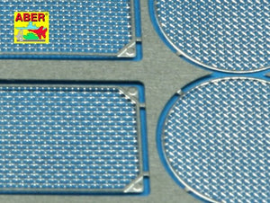 Aber 35G22 Grilles for german super heavy tank E-100 1/35 – zdjęcie 3