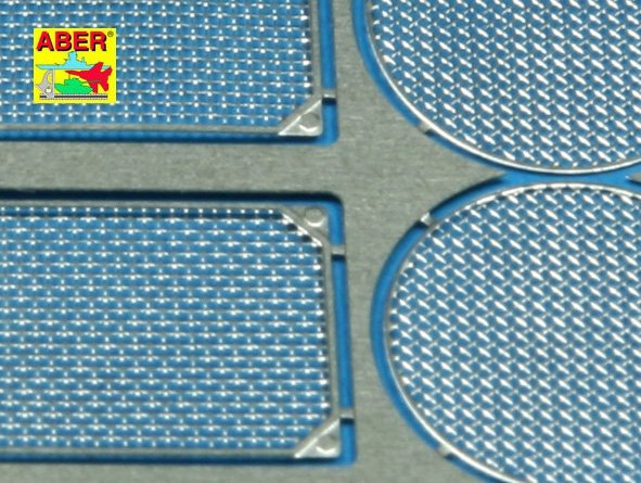 Aber 35G22 Grilles for german super heavy tank E-100 1/35 – zdjęcie 3