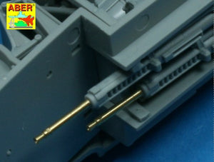 Aber A32008 Set of 4 barrels for German Oerlikon 20mm aircraft machine guns MG FF with sights 1/32 – image 3