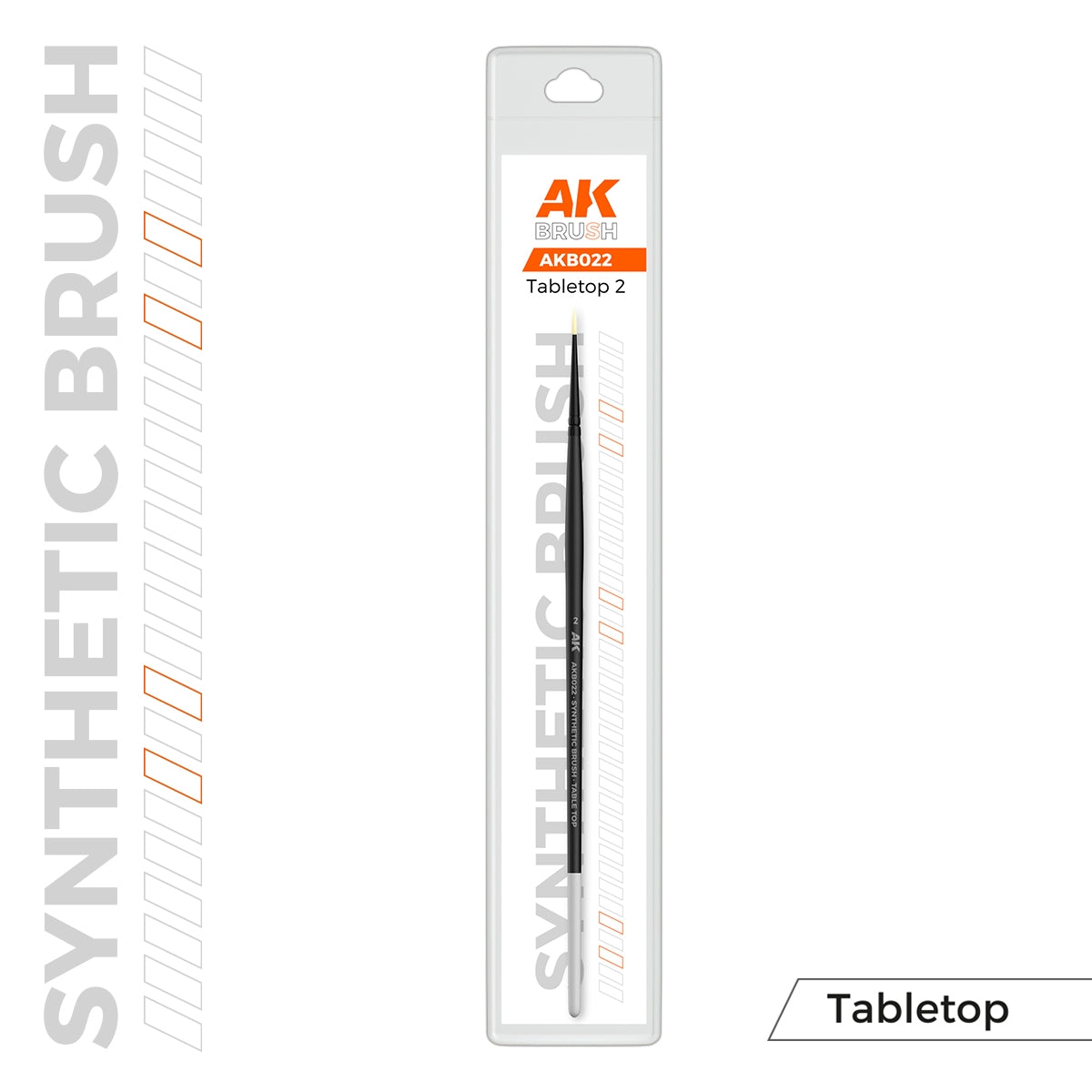 AK Interactive AKB022 AK SYNTHETIC TABLETOP BRUSH – 2 – Bild 2