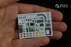 Quinta Studio QD35043 HUMVEE Family 3D-Printed &amp;amp; colored Interior on decal paper (Bronco) 1/35 – image 10