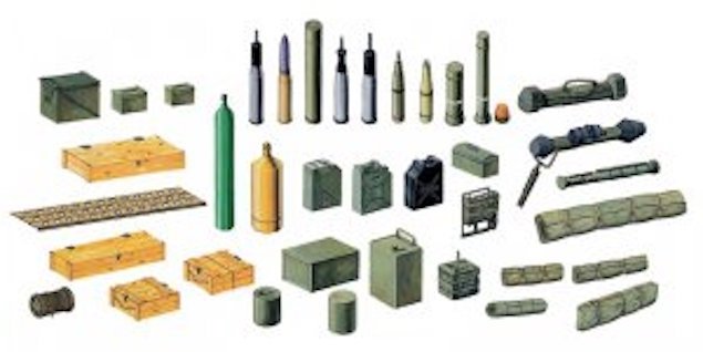 Italeri 6423 Modern Battle Accessories 1/35 – zdjęcie 2