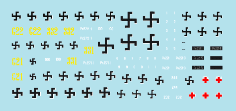 Star Decals 72-A1005 Finnish Tanks in WW2 # 1. KV-1 m/1942, KV-1E, ISU-152, PzKpfw IV Ausf J, T-37A and T-38 1/72 – image 3