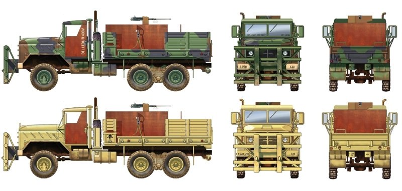 Italeri 6513 M923 Hillbilly Gun Truck 1/35 – zdjęcie 2