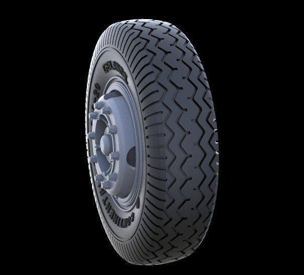 Panzer Art RE35-247 Road wheels for Bussing-Nag 4500 (late pattern) 1/35 – zdjęcie 2